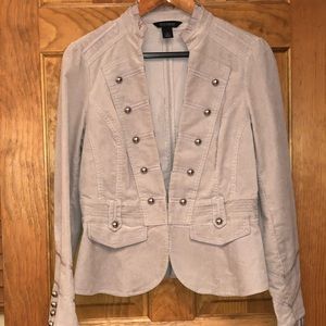 Military Style Corduroy Jacket